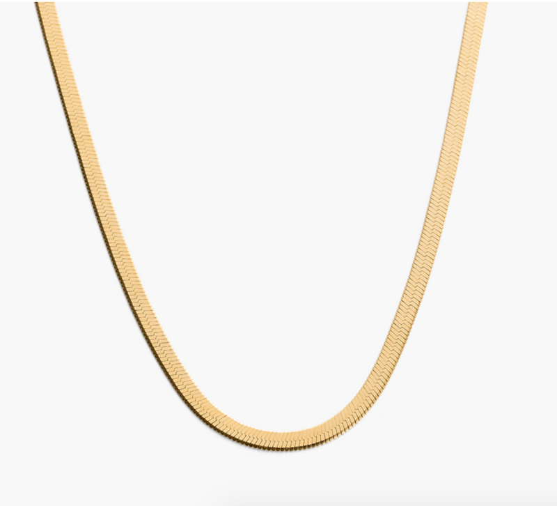 Kirstin Ash - Herringbone Chain Gold