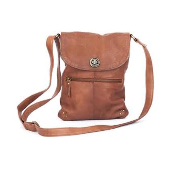 Oran - Bag- Tayla Slim Line Sling - Brown